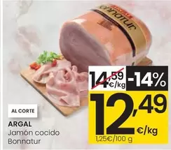 Argal - Jamon Cocido Bonnatur
