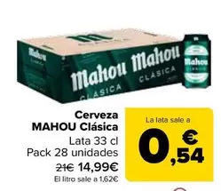 Mahou - Cerveza Clasica