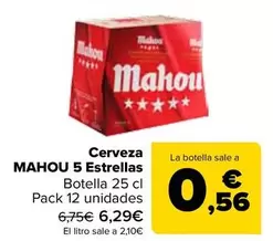 Mahou - Cerveza 5 Estrellas