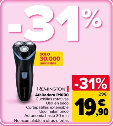 Remington - Afeitadora R1000