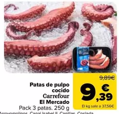 carrefour - Patas De Pulpo Cocido