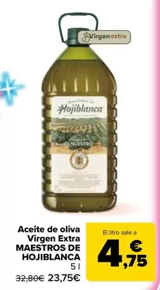 Maestros De Hojiblanca - Aceite De Oliva Virgen Extra