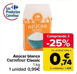 Carrefour Classic - Azúcar Blanco 