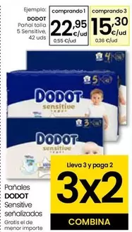 Dodot - Panal Talla 5 Sensitive