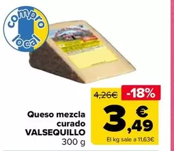 Valsequillo - Queso Mezcla Curado