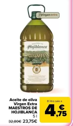 Maestros De Hojiblanca - Aceite De Oliva Virgen Extra