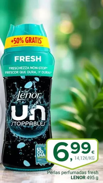 lenor - Perlas Perfumadas Fresh