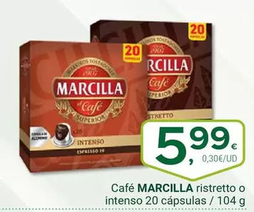 Marcilla - Cafe Ristretto O Intenso