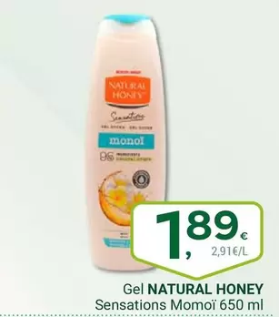 Natural Honey - Gel Sensations Momoí