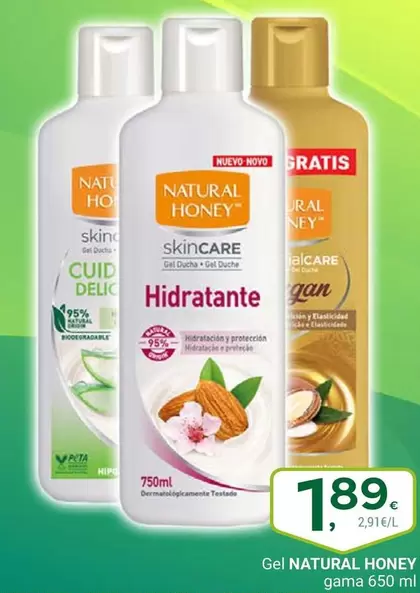 Natural Honey - Gel Gama