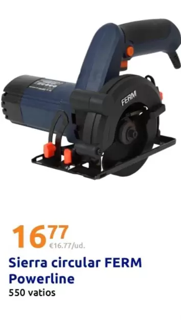 Ferm - Sierra Circular Powerline