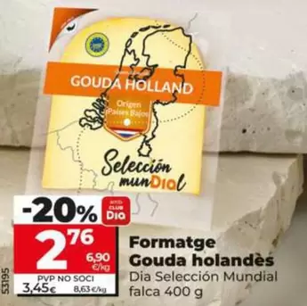 Dia Seleccion Mundial - Queso Gouda Holandés 