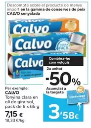 Calvo - Tonyina Clara En Oli De Gira-Sol