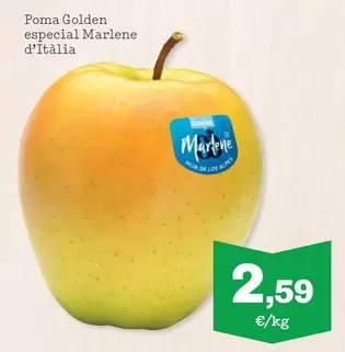 Marlene - Poma Golden Especial D'Italia