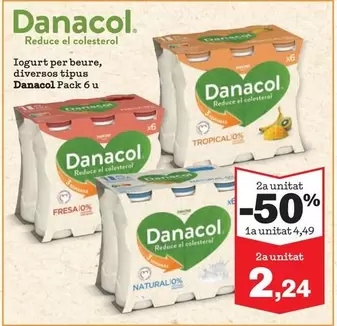 Danacol - Iogurt Per Beure
