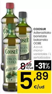 Coosur - A.o.v.e. Mono-varietales