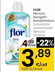 Flor - Suavizante Concentrado Nenuco