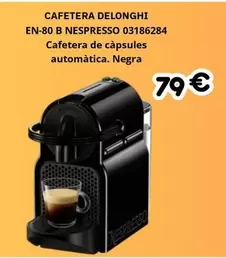 DeLonghi - Cafetera En-80 B Nespresso 08186284