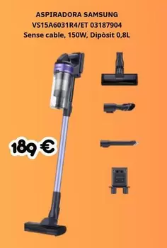 Samsung - Aspiradora VS15A6031R4/ET 03187904