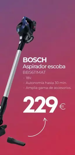 Bosch - Aspirador Escoba