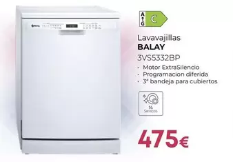 Balay - Lavavajillas 3VS5332BP