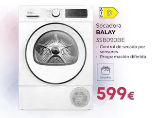 Balay - Secadora 3SB090BE