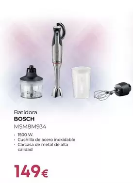 Bosch - Batidora MSM8M934 