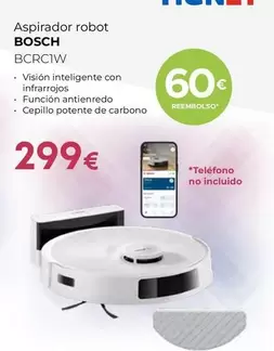 Bosch - Aspirador Robot BCRCIW
