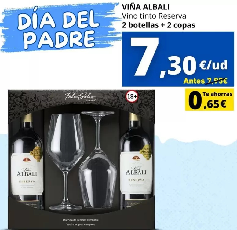 Viña Albali - Vino Tinto Reserva 