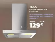 Teka - DSF66370KCSIX Campana 