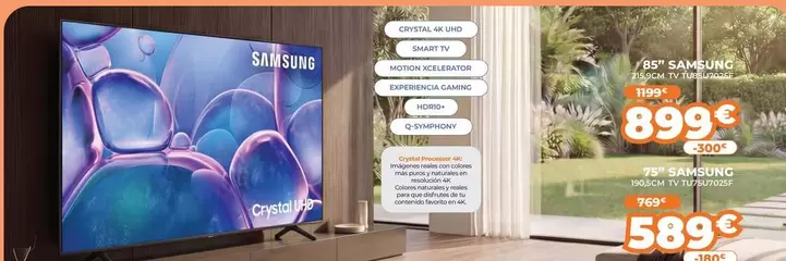 Samsung - 85" TV TU85U7025F