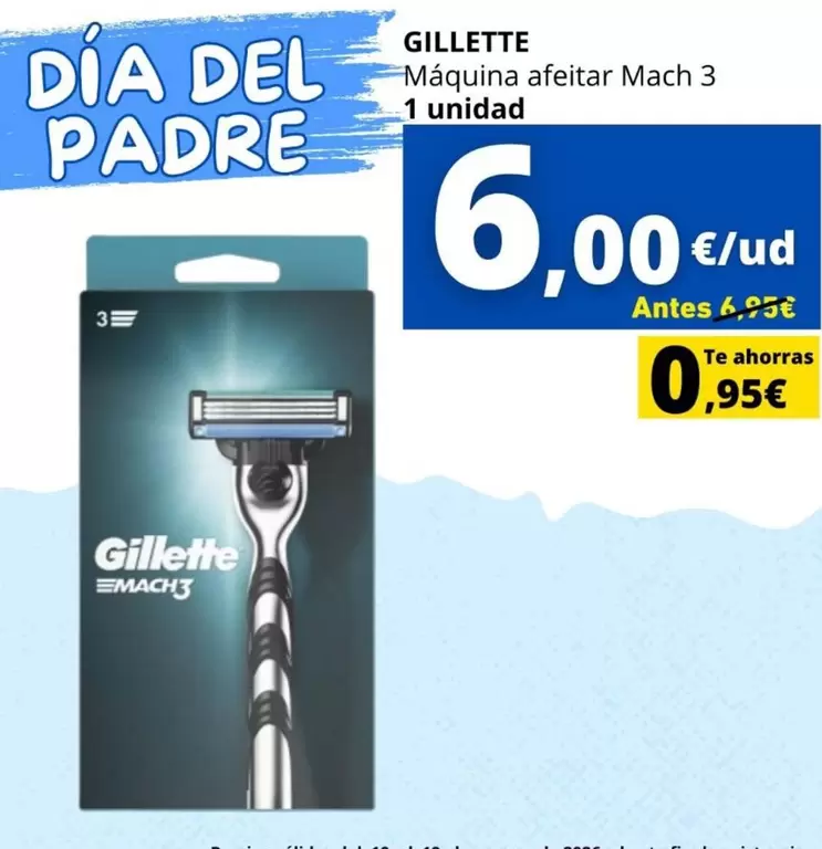 Gillette - Maquina Afeitar Mach 3