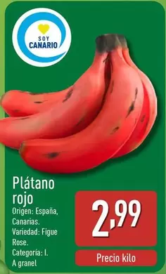 Plátano Rojo