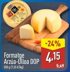 Formatge Arzúa-Ulloa DOP