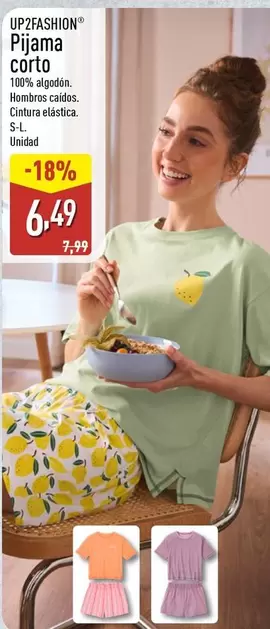 Up2fashion - Pijama Corto