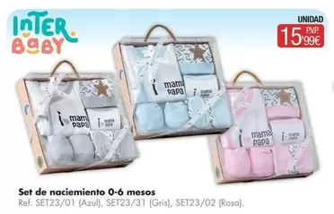 Interbaby - Set De Nacimiento 0-6 Mesos