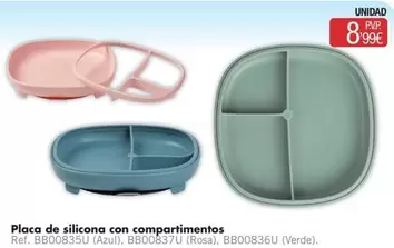 Placa De Silicona Con Compartimentos