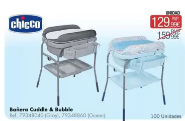 Chicco - Bañera Cuddle & Bubble 
