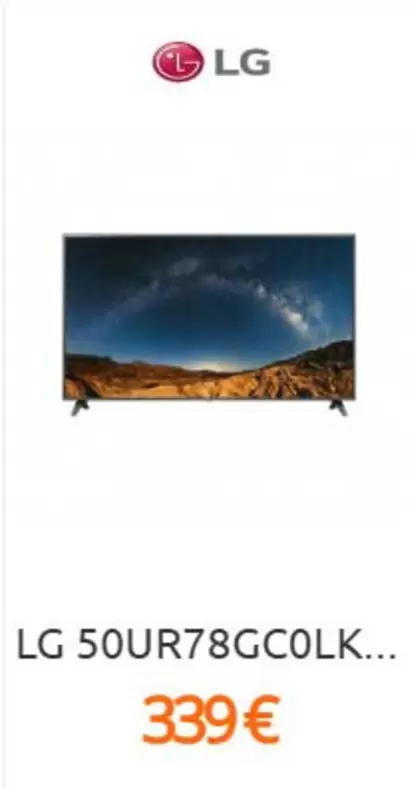 LG - 50UR78GC0LK