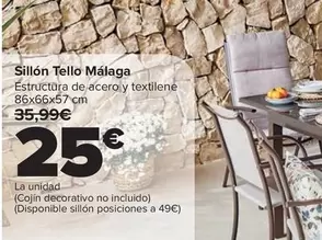 Sillón Tello Málaga