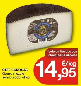 Coronas - Queso Mezcla Semicurado