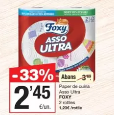 Foxy - Paper De Cuina Asso Ultra