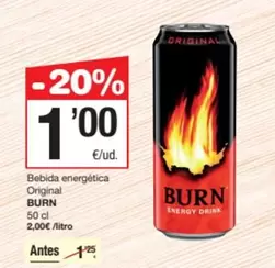Burn - Bebida Energética Original