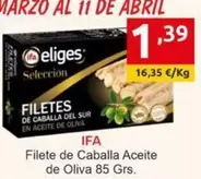 Ifa Eliges - Filete De Caballa Aceite De Oliva