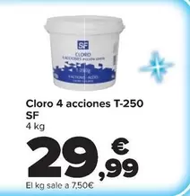 SF - Cloro 4 Acciones T-250 