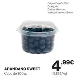origen - Arándano Sweet