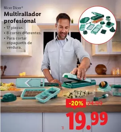 Nicer Dicer - Multirallador Profesional