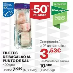 Filetes De Bacalao Al Punto De Sal
