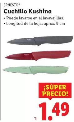 Ernesto - Cuchillo Kushino