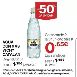 Vichy Catalán - Agua Con Gas